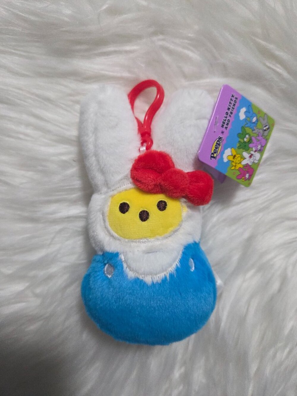 Peeps x Hello Kitty Plush Keychain